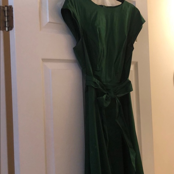 Emerald green dress szL  by dressy star worn twice - Picture 2 of 2
